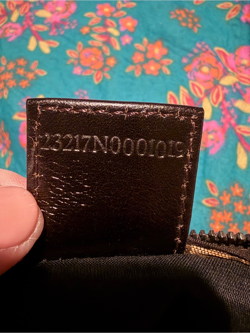 Fendi Brown Zucca Canvas Pochette - Picture 10 of 10